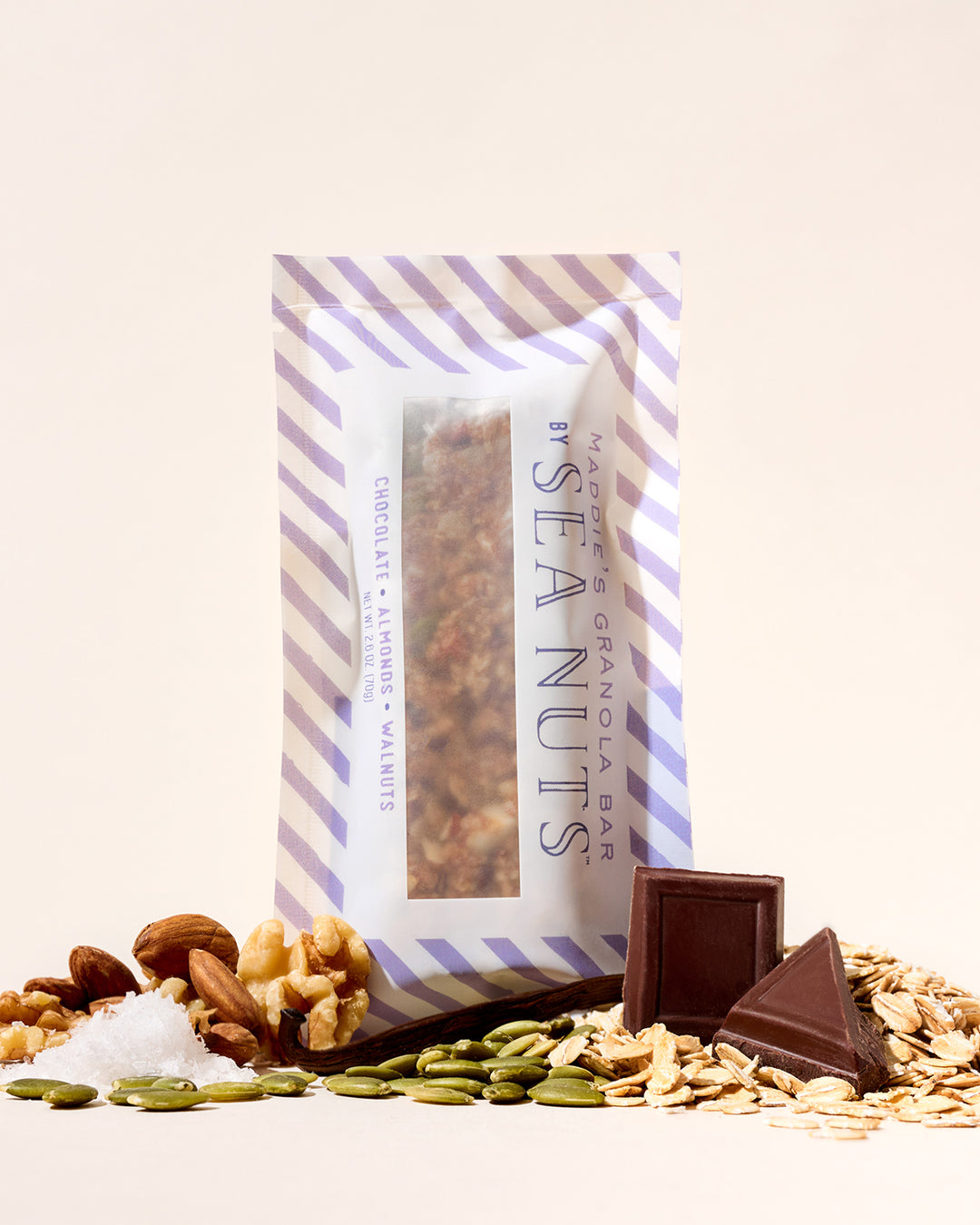 Maddie's Chocolate Almond Walnut Granola Bar